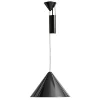 Bild von HAY Compass Adjustable Pendant 430 Ø: 43 cm - Aluminium/Soft Black