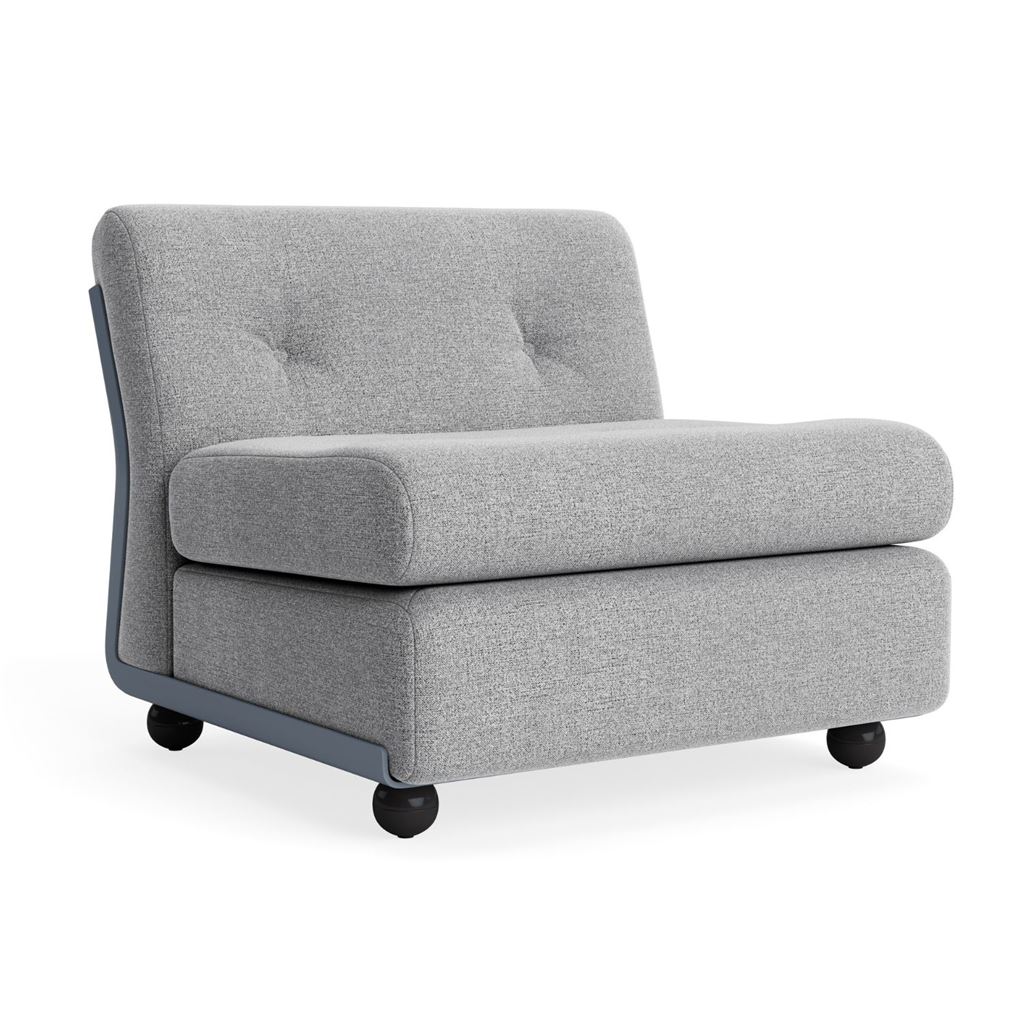Bild von HAY Amanta 1-Sitzer B: 79 cm – Frostblau/Hallingdal
