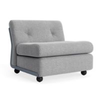 Bild von HAY Amanta 1-Sitzer B: 79 cm – Frostblau/Hallingdal