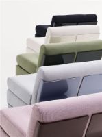 Bild von HAY Amanta 1-Sitzer B: 79 cm - Anthrazit/Maglia Blau Schwarz