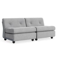 Bild von HAY Amanta 2-Sitzer B: 158,5 cm – Frostblau/Hallingdal