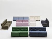 Bild von HAY Amanta 2-Sitzer B: 158,5 cm – Frostblau/Hallingdal