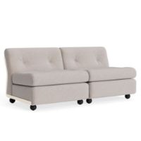 Bild von HAY Amanta 2-Sitzer B: 158,5 cm - Cremebeige/Overlap 05