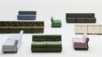 Bild von HAY Amanta 4-Sitzer B: 317 cm – Frostblau/Hallingdal
