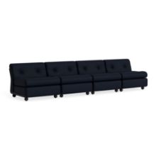 Bild von HAY Amanta 4-Sitzer B: 317 cm - Anthrazit/Blauschwarz