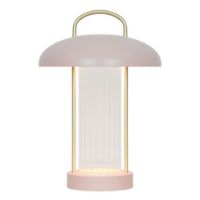 Bild von Nordlux Mirano Tragbare Tischleuchte H: 29 cm - Kunststoff/Staubiges Rosa