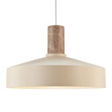 Bild von Nordlux Elvas Kork-Anhänger Ø: 37,5 cm – Marmor/Beige
