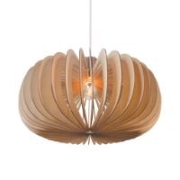 Bild von Nordlux Hazo 65 Pendelleuchte Ø: 65 cm - Holz/Natur