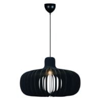 Bild von Nordlux Hazo 65 Pendelleuchte Ø: 65 cm - Holz/Schwarz