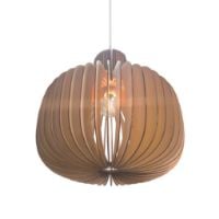 Bild von Nordlux Hazo 43 Pendelleuchte Ø: 43 cm - Holz/Natur