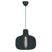 Bild von Nordlux Hazo 43 Pendelleuchte Ø: 43 cm - Holz/Schwarz