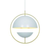 Bild von Nordlux Tavia Pendelleuchte Ø: 28 cm - Metall/Weiß