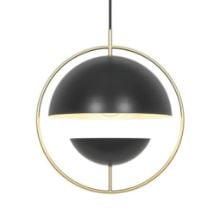 Bild von Nordlux Tavia Pendelleuchte Ø: 28 cm - Metall/Schwarz