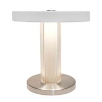 Bild von Design For The People Trezzi Tragbare Tischlampe H: 21,9 cm - Weiß