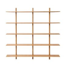 Bild von MUUBS Regal Noir Natural XL 140x140cm - Natürlich geölte Eiche