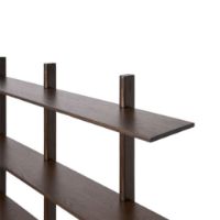 Bild von MUUBS Regal Noir Natural XL 140x140cm - Dunkel gebeizte Eiche