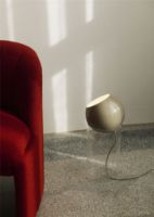 Bild von &Tradition Topan Stehleuchte VP14 H: 46,5 cm - Klar/Grau Beige