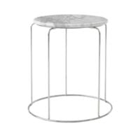 Bild von &Tradition Wire Hocker VP11 H: 42 cm - Marmor Bianco Carrara
