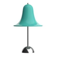 Bild von Verpan Pantop Portable Lamp Ø: 18 cm - Metal/Light Teal