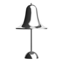 Bild von Verpan Pantop Portable Lamp Ø: 18 cm - Metal/Chrome 