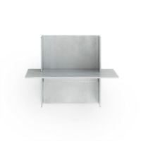 Bild von Normann Copenhagen Alu Regal L: 25 cm - Gebürstetes Aluminium