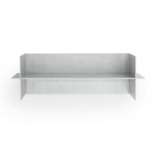 Bild von Normann Copenhagen Alu Regal L: 60 cm - Gebürstetes Aluminium
