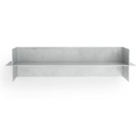 Bild von Normann Copenhagen Alu Regal L: 80 cm - Gebürstetes Aluminium