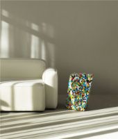 Bild von Normann Copenhagen Delta Proust Beistelltisch H: 51,5 cm - Recyceltes Polyethylen/Mehrfarbig