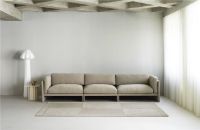 Bild von Normann Copenhagen Level Teppich 170x240 cm - Wolle/Warmgrau