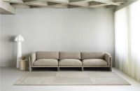 Bild von Normann Copenhagen Level Teppich 250x350 cm - Wolle/Warmgrau