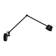 Bild von ANTIDARK Direction Wandleuchte, H: 56 cm, Metall/Schwarz
