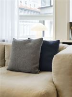 Bild von HAY Texture Kissen 50x50 cm - Taubenblau