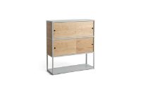 Bild von HAY New Order Kombination 305 L: 100 cm - Stahl/Hellgrau