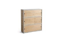 Bild von HAY New Order Kombination 304 L: 100 cm - Stahl/Hellgrau