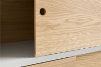 Bild von HAY New Order Kombination 304 L: 100 cm - Stahl/Hellgrau