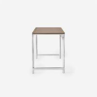 Bild von Vipp 430 Studio Desk 60x125 cm - Light Oak/Camel Leather
