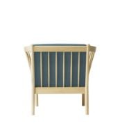 Bild von FDB Furniture Erik Ole Jørgensen J146 Sessel H: 79,5 cm – Eiche/Grün