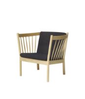 Bild von FDB Furniture Erik Ole Jørgensen J146 Sessel H: 79,5 cm – Eiche/Dunkelgrau