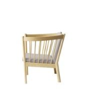 Bild von FDB Furniture Erik Ole Jørgensen J146 Sessel H: 79,5 cm – Eiche/Hellgrau