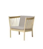Bild von FDB Furniture Erik Ole Jørgensen J146 Sessel H: 79,5 cm – Eiche/Beige