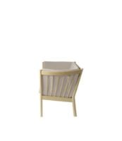 Bild von FDB Furniture J148 2-Sitzer-Sofa Erik Ole Jørgensen L: 150 cm – Eiche/Beige