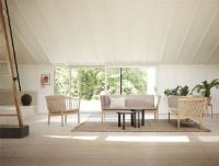 Bild von FDB Furniture J148 2-Sitzer-Sofa Erik Ole Jørgensen L: 150 cm – Eiche/Beige