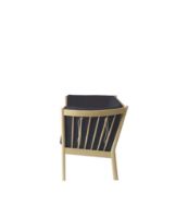 Bild von FDB Furniture J148 2-Sitzer-Sofa Erik Ole Jørgensen L: 150 cm – Eiche/Dunkelgrau