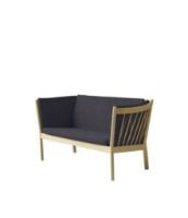 Bild von FDB Furniture J148 2-Sitzer-Sofa Erik Ole Jørgensen L: 150 cm – Eiche/Dunkelgrau