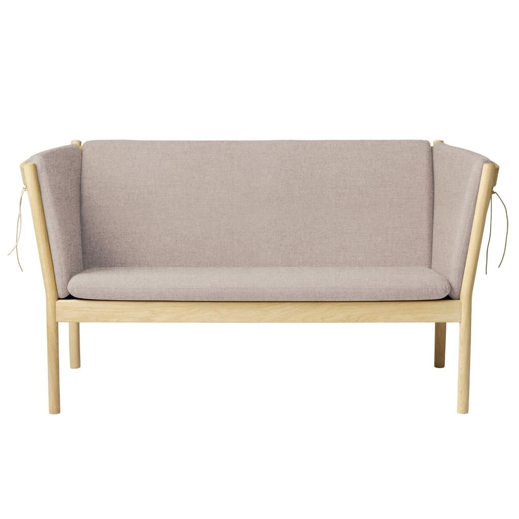 Bild von FDB Furniture J148 2-Sitzer-Sofa Erik Ole Jørgensen L: 150 cm – Eiche/Hellgrau