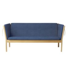 Bild von FDB Furniture J149 3-Sitzer-Sofa Erik Ole Jørgensen L: 189,5 cm – Eiche/Dunkelblau