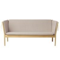 Bild von FDB Furniture J149 3-Sitzer-Sofa Erik Ole Jørgensen L: 189,5 cm – Eiche/Beige