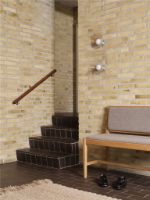 Bild von FDB Furniture J176 Sønderborg Bank L: 116,5 cm – Eiche lackiert/geschmolzen (MLC01)