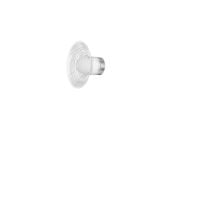Bild von FDB Furniture U12 Sletterhage Wandleuchte mit Kabel Ø: 20,8 cm - Aluminium/Opal-Rillenglas