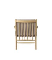 Bild von FDB Møbler J147 Lænestol Erik Ole Jørgensen H: 79,5 cm - Eg/Beige